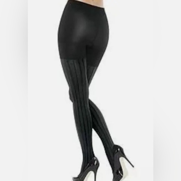 Assets By Spanx Other - Spanx 2 Pack NWT Maternity Terrific Tights Bundle- Black Stripe Size 4 (L/XL)